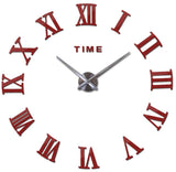 Modern 3D DIY väggklocka Carvallo