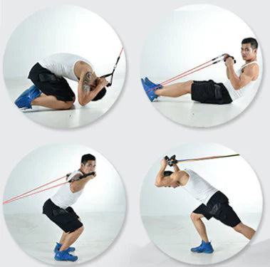 Royaleva Sport Elastics Set för Hemträning Carvallo