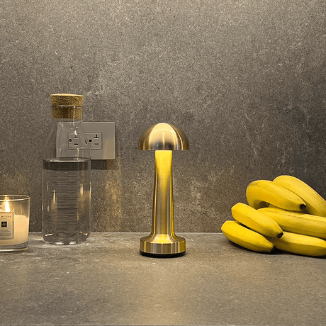 Mantar bordslampa Carvallo