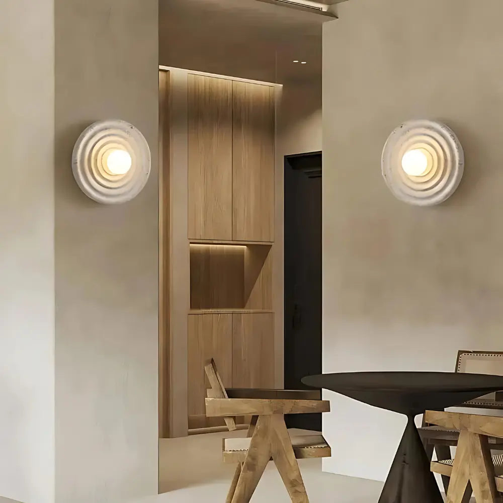 Japandi Design Vägglampa för Mysig Ambient Belysning Carvallo