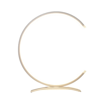 NordicGlow - Elegant Circle Bordslampa med Touch Switch och justerbart ljus Carvallo