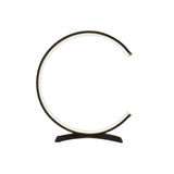 NordicGlow - Elegant Circle Bordslampa med Touch Switch och justerbart ljus Carvallo