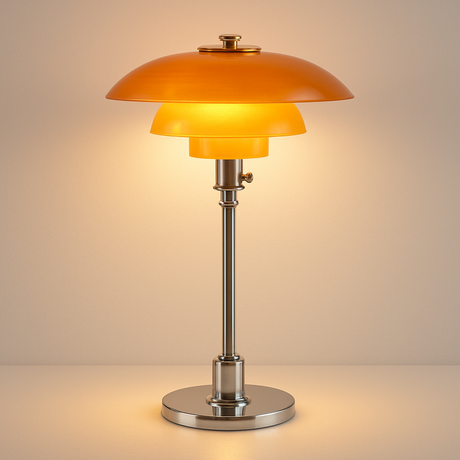 Bordslampa Glas LED Modern Mässingsljus Carvallo