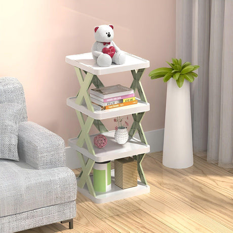 FlexiRack Skororganisatör - Multifunktionell Flerlagrig Fällbar Skohylla Carvallo