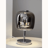 Lux Shine Lampa - Elegant elektropanerad glas-skrivbordslampa för ambientbelysning Carvallo