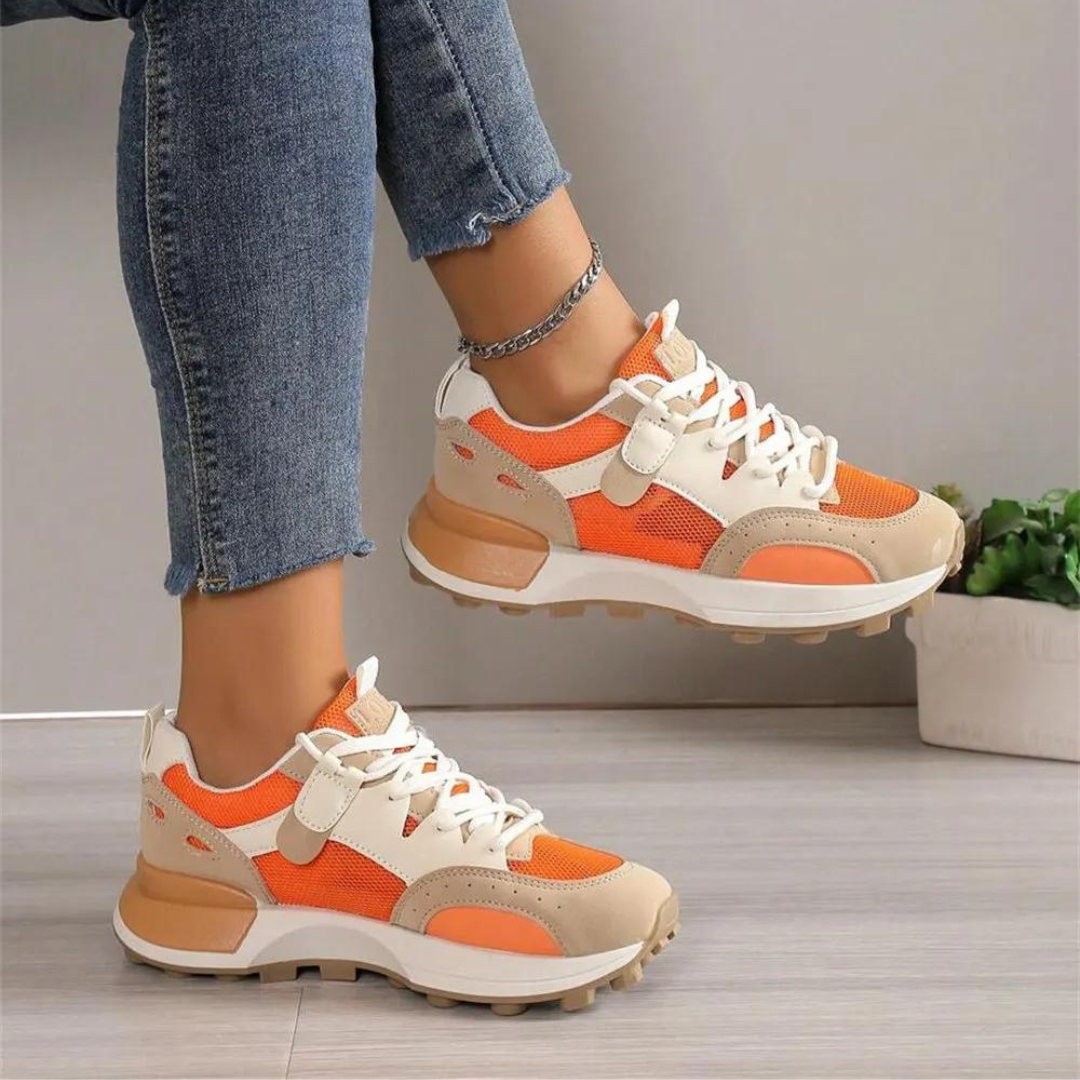 Colorblock mode sneakers för kvinnor-Hemnix-Hemnix