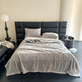 Mjuk fjärilsmönster flanellfilt Carvallo