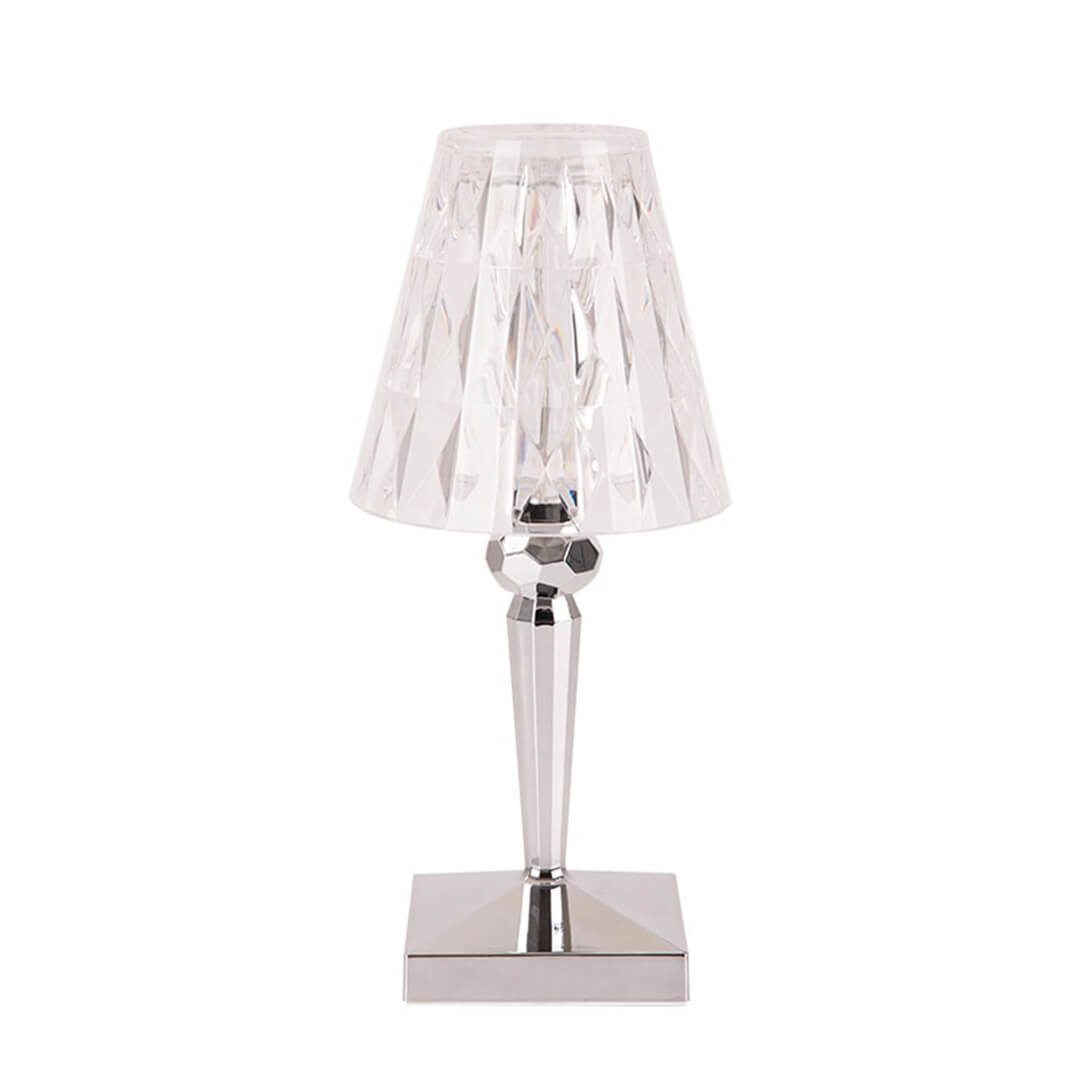 RoyaleGlow Crystal Trådlampa LED | Touch Control & Uppladdningsbar Inomhus/Utebelysning Carvallo