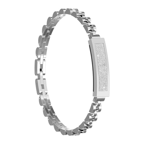 Smart kedjearmband för kvinnor – Bluetooth fitness tracker med hjärtfrekvens, blodsyre, sömnmonitor, flera sportlägen och app-synkronisering Carvallo