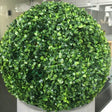 Royallure Belyst Boxwood Topiary Bollar – UV-beständig Konstgjord Grönska för Trädgårdar, Bröllop & Utomhusdekoration Carvallo