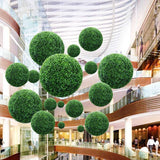 Royallure Belyst Boxwood Topiary Bollar – UV-beständig Konstgjord Grönska för Trädgårdar, Bröllop & Utomhusdekoration Carvallo