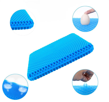 Sittdyna i gel för avlastning i rygg och höft-Hemnix-24x17cm-Hemnix