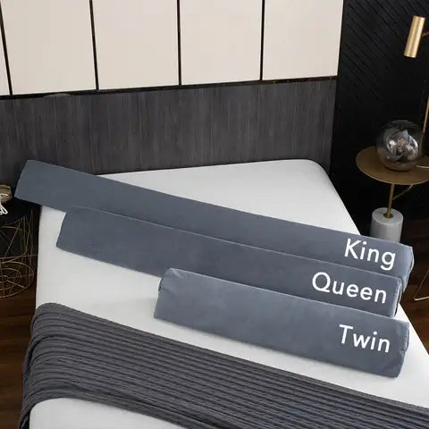 Royallure Premium Gap-Filler Wedge Pillow – Säng Huvudgavel Gap Stoppare & Upphöjd Ryggstöd Carvallo