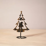 Carvallo | FestiveFlames - Ljusstake i järn i form av en julgran Carvallo