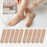 Carvallo | CrystalSocks - Osynliga, halkfria Crystal Silk strumpor Carvallo