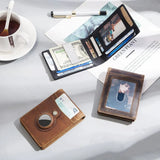 Läderplånbok RFID Slim Kortfodral Pouch Carvallo