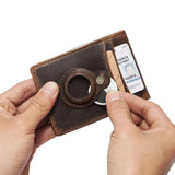 Läderplånbok RFID Slim Kortfodral Pouch Carvallo