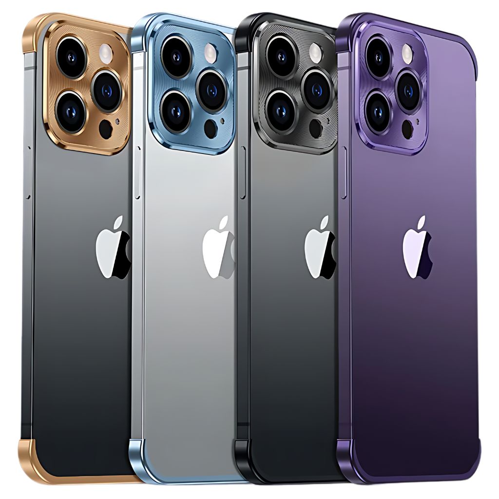 Mobilskal Minimalistisk Slim Skyddande Metallfack Carvallo