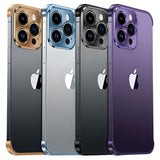 Mobilskal Minimalistisk Slim Skyddande Metallfack Carvallo