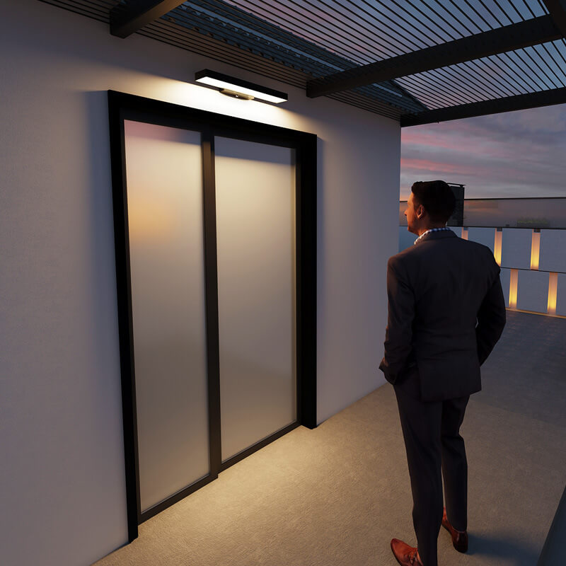 Vägglampa Modern Utomhus LED Armatur Carvallo