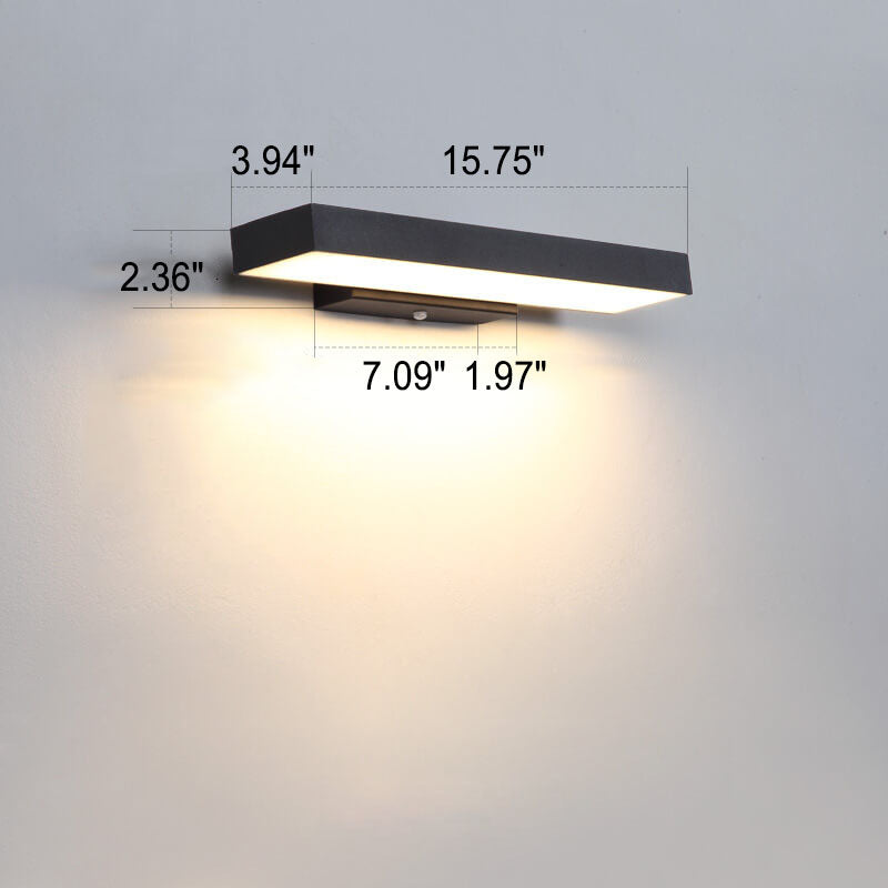 Vägglampa Modern Utomhus LED Armatur Carvallo
