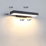 Vägglampa Modern Utomhus LED Armatur Carvallo