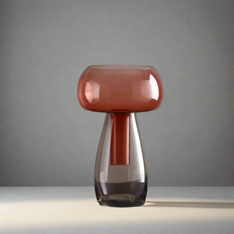 Liten glas hydroponisk vas för modern borddekoration Carvallo