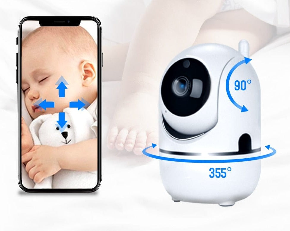 Baby Monitor Kamera med Nattvision Ljud Carvallo