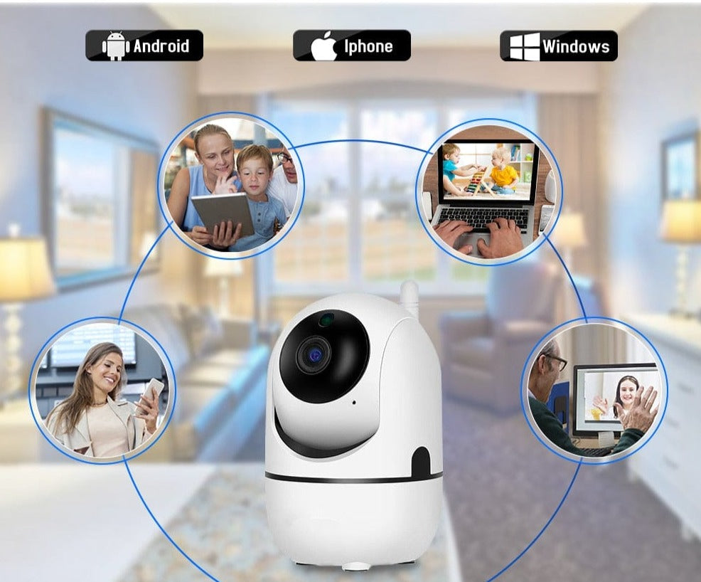 Baby Monitor Kamera med Nattvision Ljud Carvallo