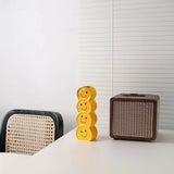 Leende Ansikten Keramisk Vas Set med Modern Design Carvallo