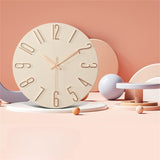 RegalTick - Minimalist wall clock for modern decor Carvallo