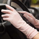 Luxora Stiliga UV-Skyddande Bomullshandskar för Solskydd Carvallo