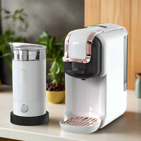 5-i-1 Kaffemaskin – 19-Bar Flerkapsel Bryggare Carvallo