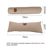 Mjuk Broderad Nallebjörns Kudde - Rund Ekologisk Kudde Carvallo