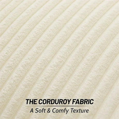 Fluffigt Corduroy Kuddfodral med Randigt Mönster Hemnix