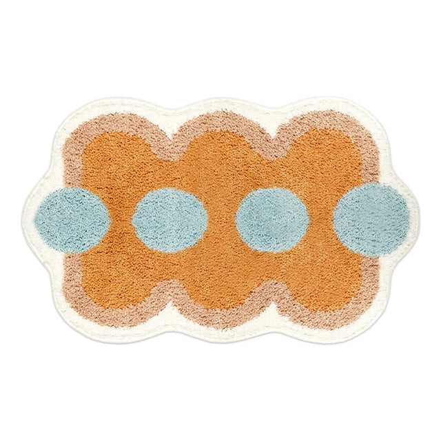 Carvallo - Mjuk badrumsmatta med stilren geometrisk design Carvallo