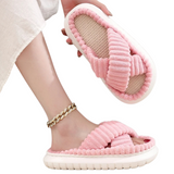 Halkfria tofflor med öppen tå Hemnix