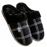 Flock Striped Inomhustofflor för herrar