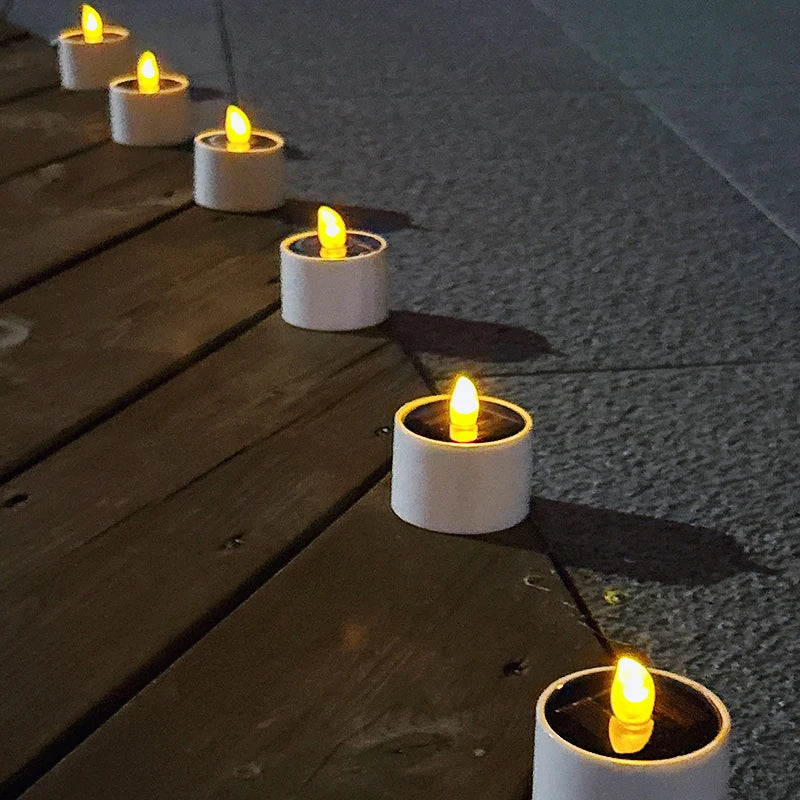 Utomhus solenergi drivna LED-ljuslyktor Carvallo