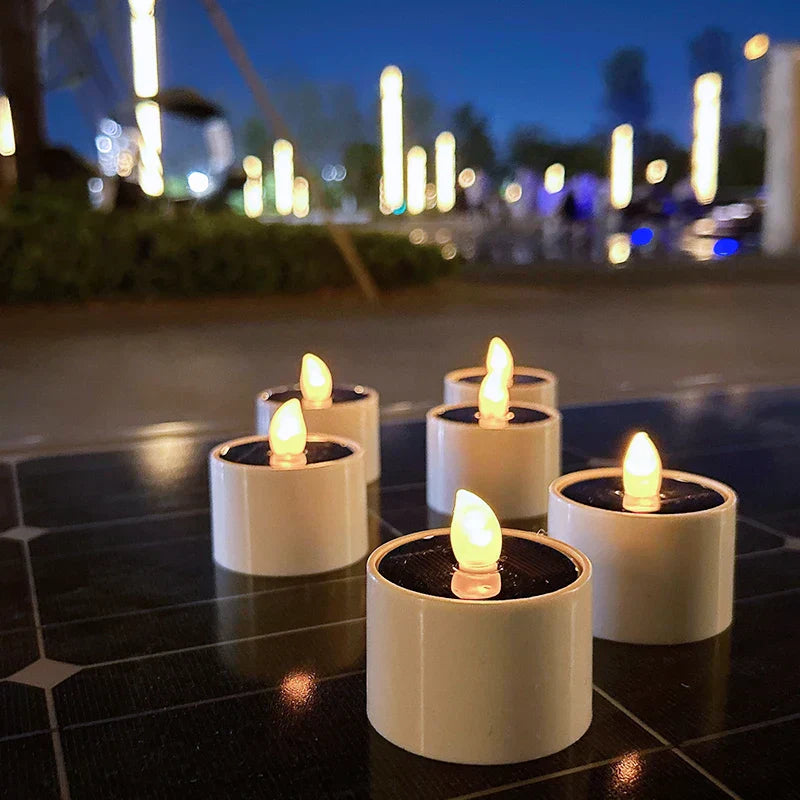 Utomhus solenergi drivna LED-ljuslyktor Carvallo