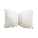 Solid Candy Colour Fransen Kuddöverdrag Sammet 50x30cm Carvallo