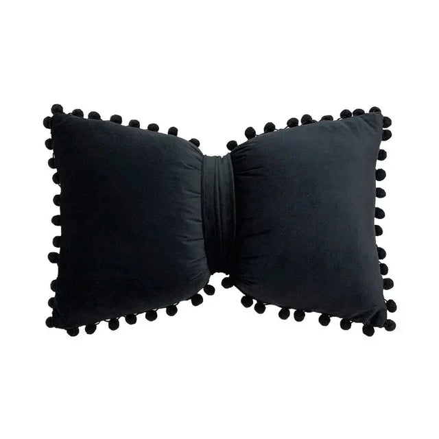 Solid Candy Colour Fransen Kuddöverdrag Sammet 50x30cm Carvallo