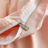 Enkelpastellfärgad sängklädset Carvallo