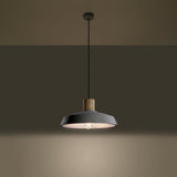 AFRA Betongpendel - Industriell Loftdesign - E27 Glödlampa Kompatibel - Ljusgrå Hållbar Betongskärm Carvallo
