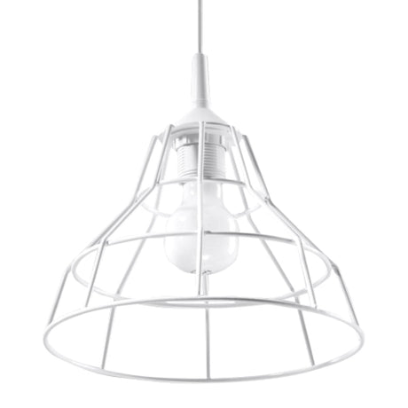 Anata Modern Taklampa - Vit Stål - E27 LED Kompatibel Carvallo