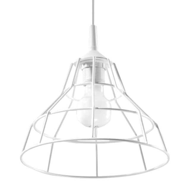 Anata Modern Taklampa - Vit Stål - E27 LED Kompatibel Carvallo