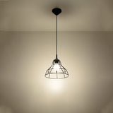 Anata Pendellampa - Svart Stål - E27 Max 15W - Modern Skandinavisk Design Carvallo