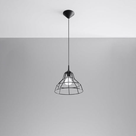 Anata Pendellampa - Svart Stål - E27 Max 15W - Modern Skandinavisk Design Carvallo