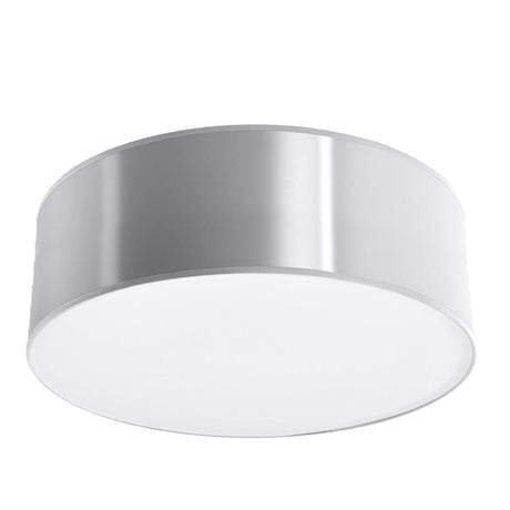 Arena Designer Taklampa - Grå - 1xE27 LED - Modern PVC Armatur Carvallo