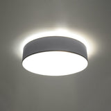 Arena Designer Taklampa - Grå - 3xE27 LED - Modern PVC Armatur Carvallo